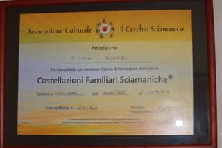 Diploma in Costellazioni Familiari Sciamaniche di Silvia Monica Roger — Associazione Culturale Il Cerchio Sciamanico